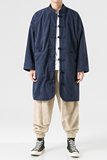 2024大码宽松直筒立领新中式日系厚加绒风棉服JK54P150，男装棉衣，电商B375