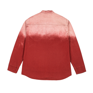 中厚水洗纯棉立领复古渐变做旧风夹克汉服唐装 JK78 P110图片