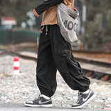 2024加大码宽松工装户外休闲裤风日系纯色长裤K135P55，男装休闲裤，电商B375