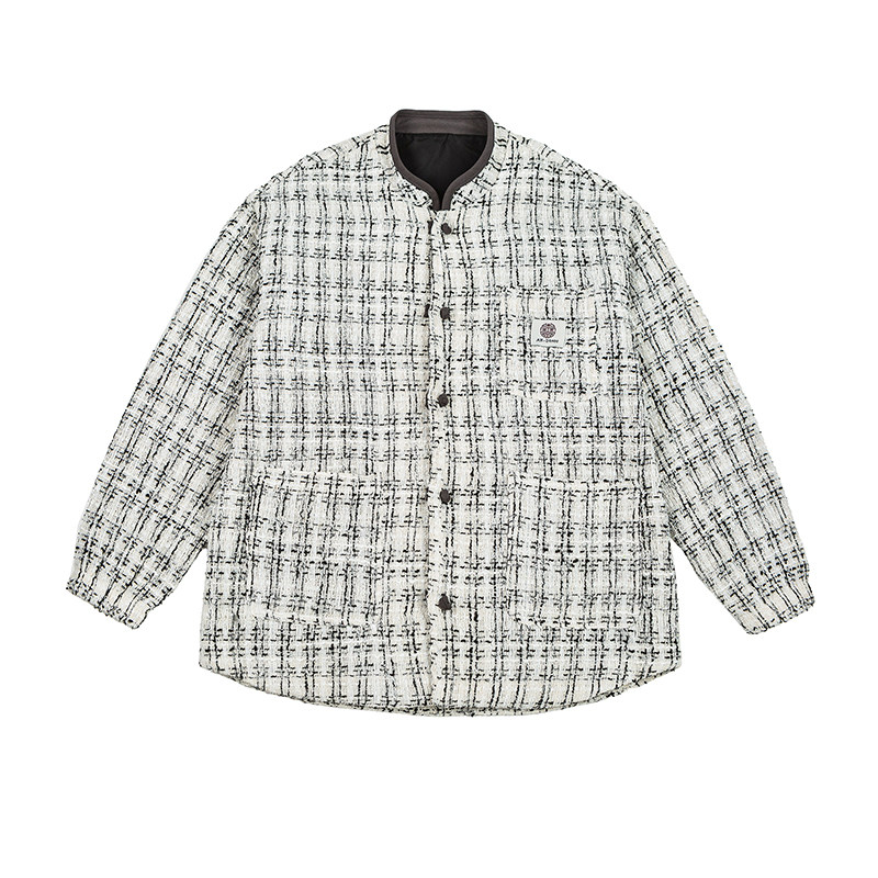 冬季宽松加大码做旧太极服外套唐装汉服风夹克JK77P105,男装夹克,电商B375