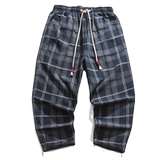 2026夏新款宽松水洗做旧新中式汉服风长裤K17F60，男装民族服装，电商B375