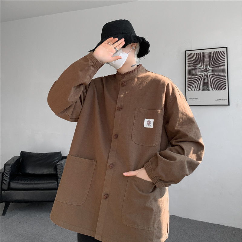 25春夏唐装汉服夹克风港风店主风模特大码外套JK63P110,男装夹克,电商B375