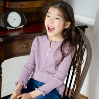 Базовый приятный телу тонкий лонгслив, детская осенняя футболка, подходит для подростков, в западном стиле, в корейском стиле