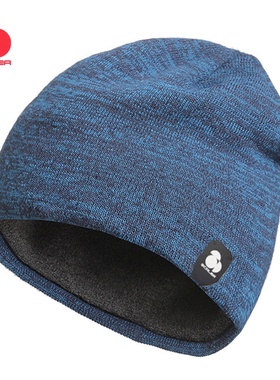 SCALER思凯乐户外针织帽男女秋冬护耳柔软保暖登山徒步加绒骑行帽