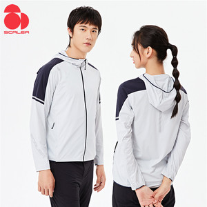 SCALER思凯乐户外春夏男女防晒衣弹力皮肤衣夏季运动外套F2013189