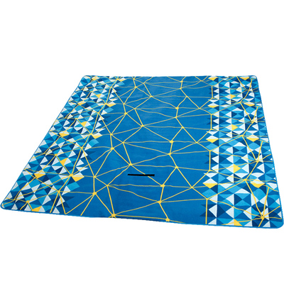 思凯乐SCALER户外野营装备防潮垫3人印花折叠绒面野餐垫Z7751029