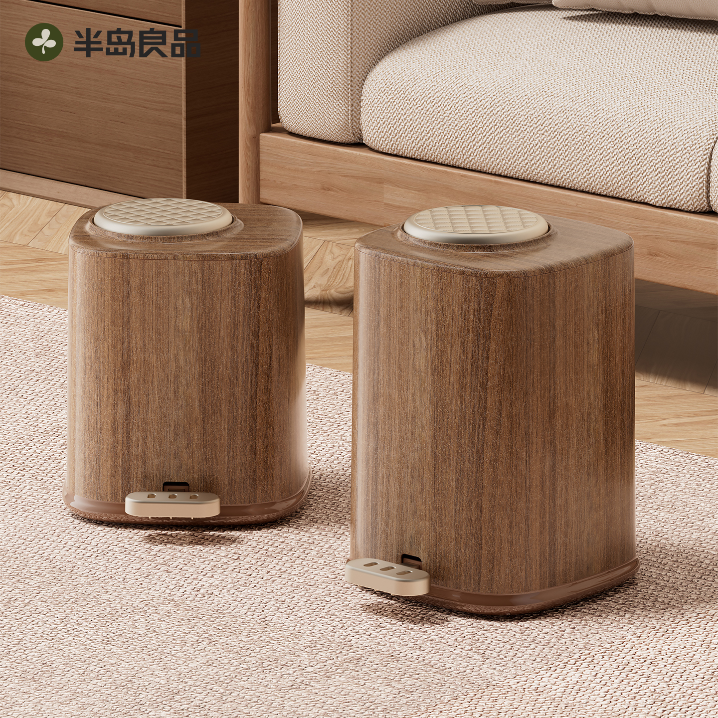 【新家100个快递】脚踏垃圾桶