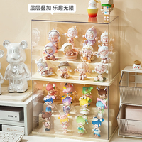 盲盒收納展示架適用于泡泡瑪特