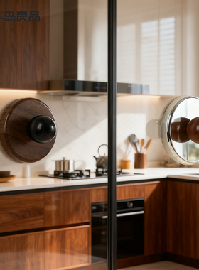 [半岛良品]吸盘柜门拉手免打孔抽屉手柄玻璃推拉门移门橱柜门把手