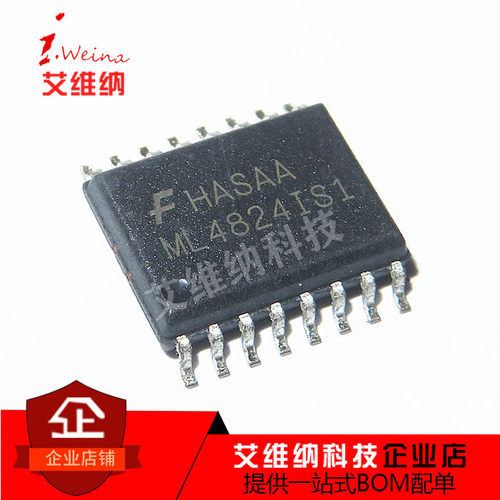 ML4824IS1 ML4824 SOP16 贴片 PWM控制器 全新原装进口