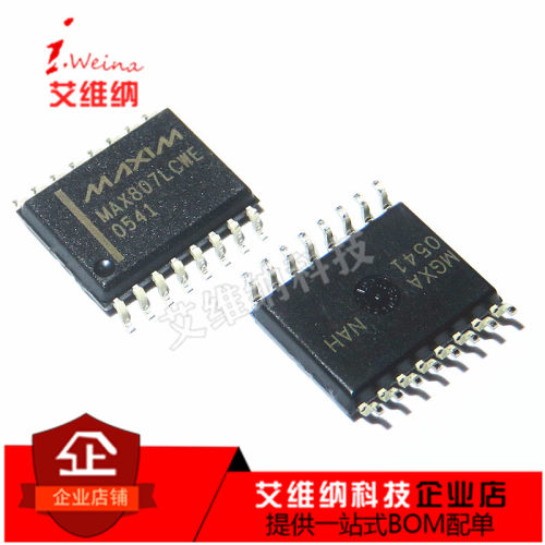 MAX807 MAX807LCWE 贴片 SOP-16 进口全新原装  监控芯片