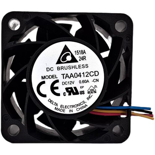 原装台达TAA0412CD 4020 12V 0.6A 4CM大风量PWM散热风扇