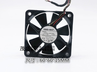 12V 6015 2406GL 04W 投影机静音散热风扇6CM厘米 原装 B49 NMB