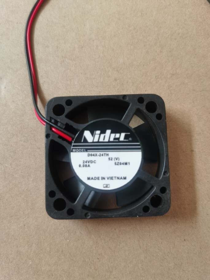 原装NIDEC 4CM厘米 4010 24V 0.08A D04X-24TH 双滚珠 变频器风扇