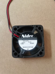 4010 24V 双滚珠 NIDEC 变频器风扇 24TH 4CM厘米 D04X 原装 0.08A