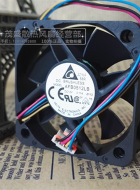 原装台达 5cm 5015 12V 0.11A AFB0512LB PWM温控静音投影机风扇