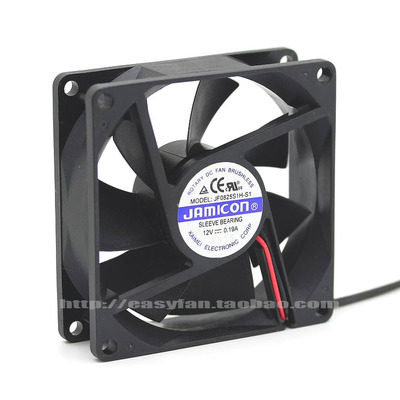 原装JAMICON凯美 JF0825S1H-S1 12V 0.19A 8025 8cm电源 机箱风扇