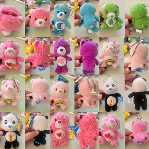 到货啦！动漫周边 日本昭和玩具  carebears 毛绒 玩具合集1