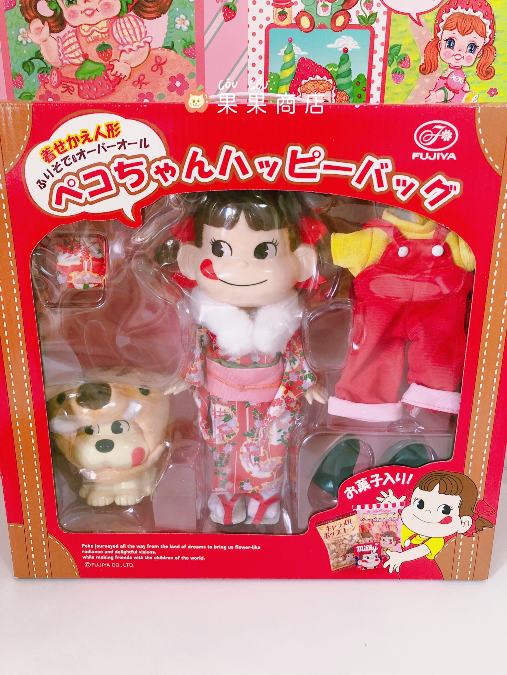 到货啦！日本动漫周边不二家 牛奶妹 不二家经典款和服替换装