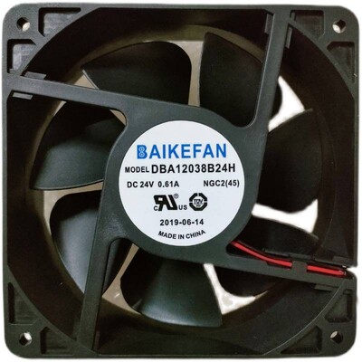 正品全新原装/BAIKEFAN 12CM DBA12038B24H 24V 0.61A 变频器散热