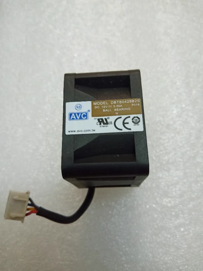 奇宏AVC DBTB0428B2S DC12V 0.50A 4CM 4028 4线PWM温控 散热风扇