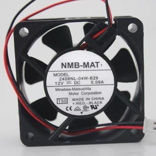 12V 3线风扇 2408NL 6CM 6020 0.09A B29 04W MAT NMB
