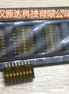 进口美国产CTS 218-8LPSTRF 贴片8位拨码开关 1.27mm过高温回流焊