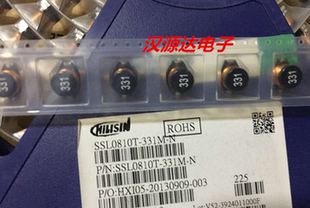 贴片绕线电感 3340 330UH SSL0810T 代DO3340P 1.2A 334 331M