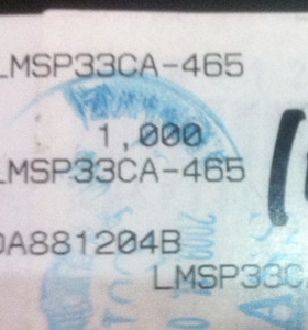 贴片天线开关 LMSP33CA-465 天线滤波器