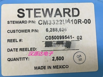 CM3322U610R-00 CM3322U610R-10 61R 7A 共模滤波器 STEWARD厂家