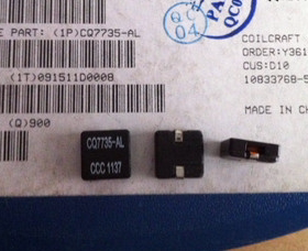 CQ7735-AL 0.9UH 22.8A 11X10X4MM 进口贴片扁铜线圈大电流电感