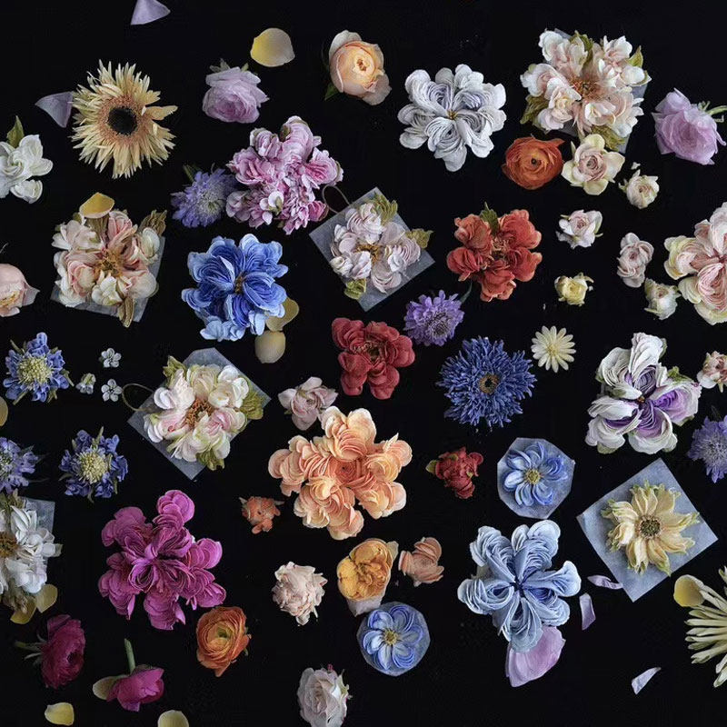 杏绘老师专用套餐自然系裱花教学芍药玫瑰雏菊花卉裱花嘴课程套装