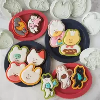 Японская котта и Минн Составной мультфильм милый маленький животный кот морозный печень