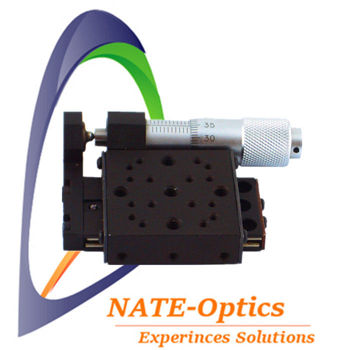 NT102TM13L 소형 수동 번역 스테이지 정밀 미세 조정 변위 스테이지 광학 실험실 알루미늄 합금 슬라이드 테이블