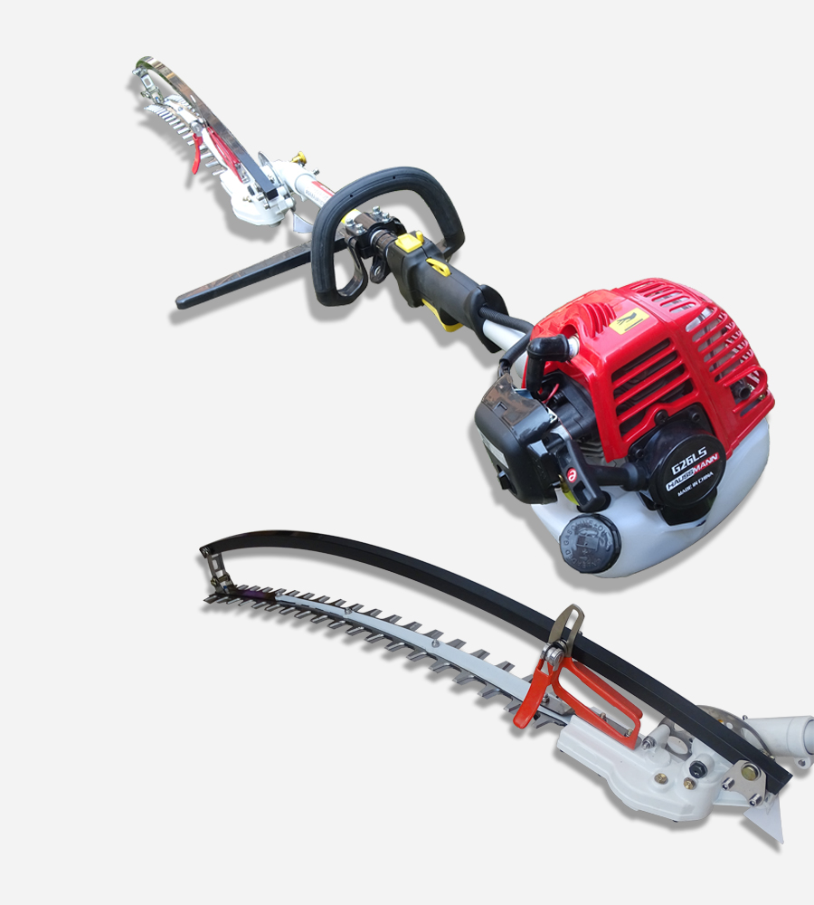 折叠型G26LS修剪修球机园林绿化可弧型宽带绿篱机进口折叠绿篱机