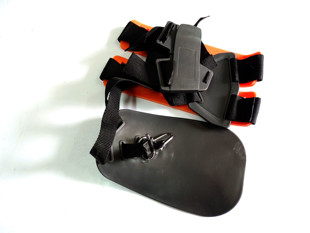 侧挂割灌机背带双肩背带挂带割草机背负式打草机通用配件加厚加宽