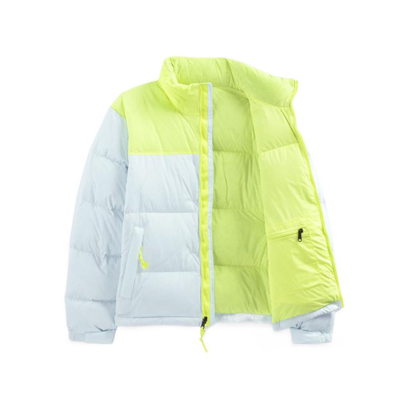 代购THE NORTH FACE北面男士羽绒服保暖防风高领长袖拼色轻薄