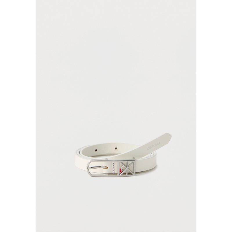 海外代购Calvin Klein/凯文克莱女士腰带针扣可调节牛皮细款通勤