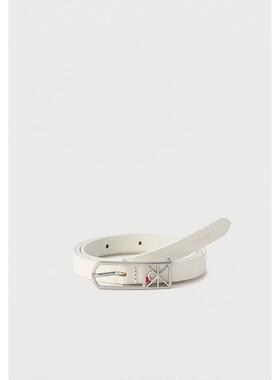 海外代购Calvin Klein/凯文克莱女士腰带针扣可调节牛皮细款通勤