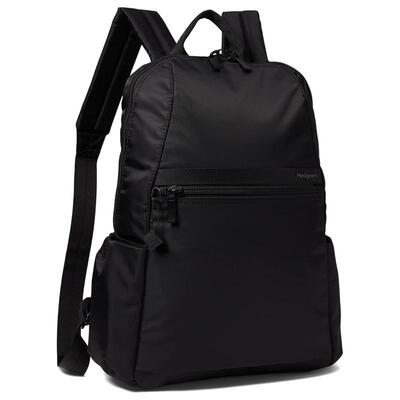 代购Hedgren女士双肩包防RFID多隔层设计便携收纳轻便携带黑色