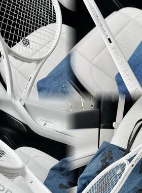 代购wilson CLASH 100 V2 威尔胜男女款定制专业训练比赛纯白色