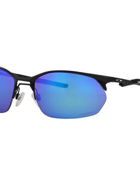海外代购Oakley/欧克利男士太阳眼镜偏光防眩光半框蓝色镜片