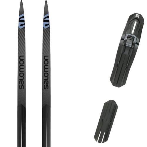 代购SALOMON萨洛蒙女士越野滑雪板抓地力平衡可调绑带