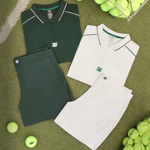 代购Kith for Wilson Doherty威尔胜联名老钱风网球网球服拉链网