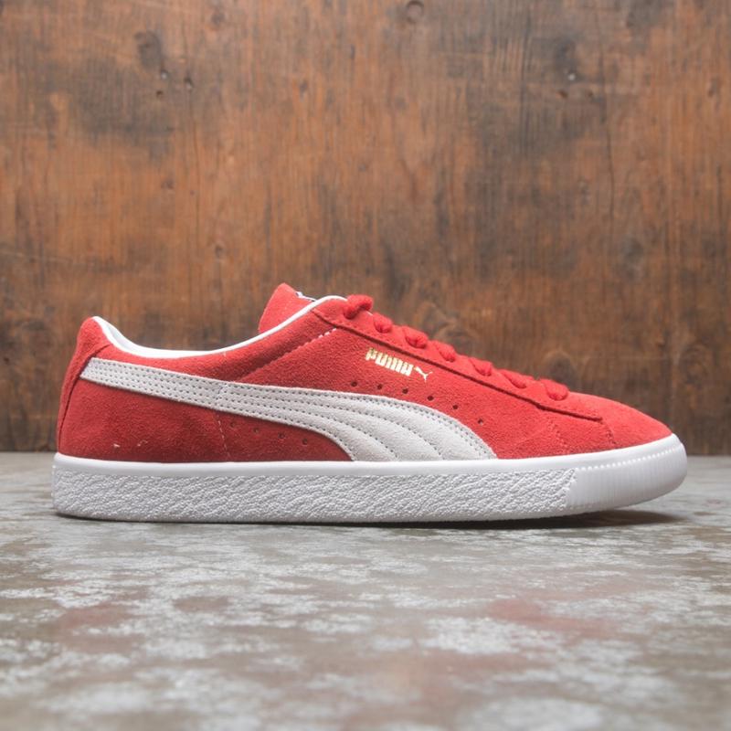 Puma/彪马男款板鞋复古红白拼接经典百搭休闲鞋