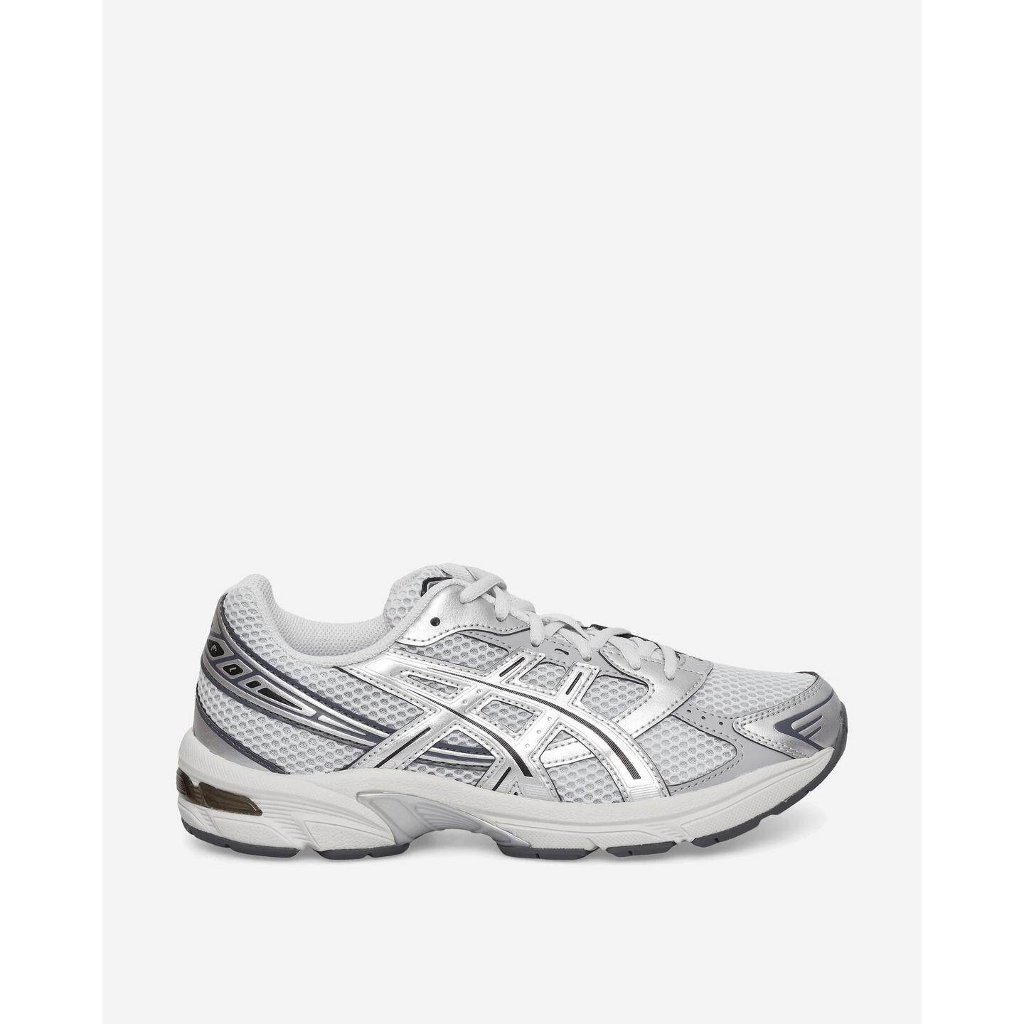 海外代购 Asics 男士跑步鞋透气支撑耐磨防滑银灰配色低帮