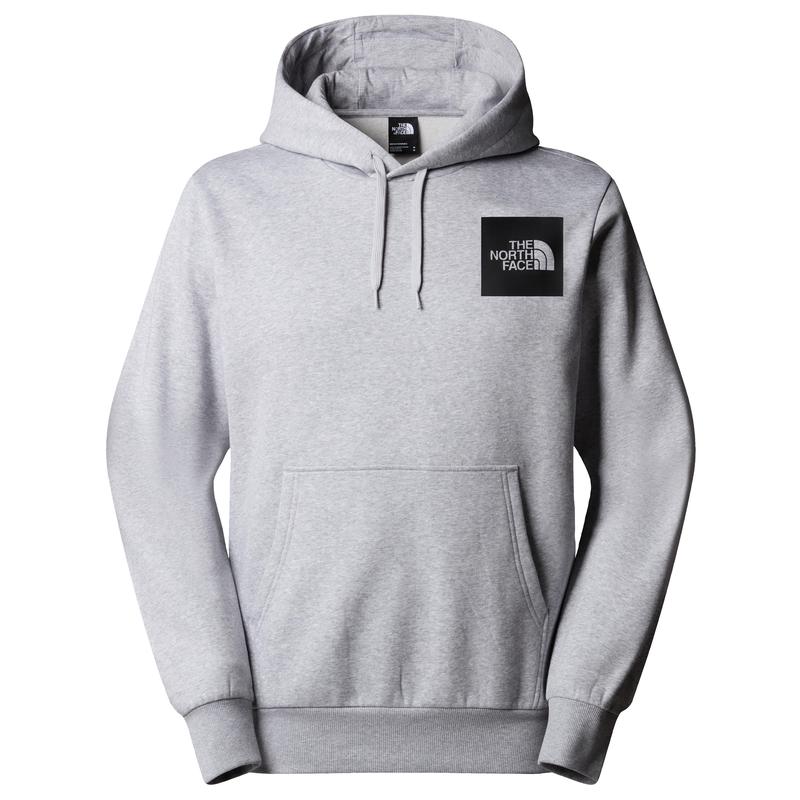 THE NORTH FACE北面男士卫衣保暖舒适棉质灰色日常休闲外套爆款