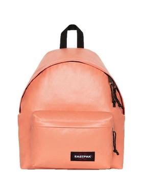 代购EASTPAK女士双肩包多口袋收纳前袋拉链顶部提手背负舒适橙色