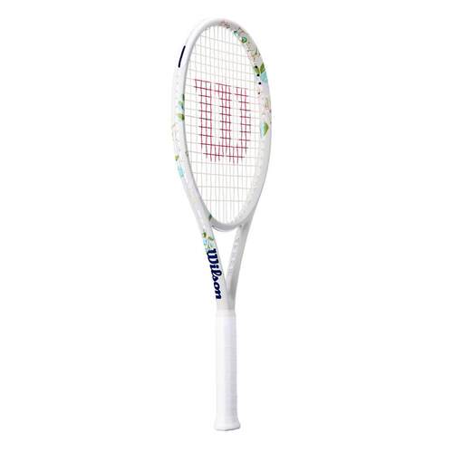 海外代购Wilson/威尔胜网球拍白色印花运动训练高颜值球拍清新