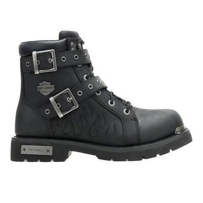 代购Harley Davidson哈雷戴维森男士机车靴防水透气防滑耐磨